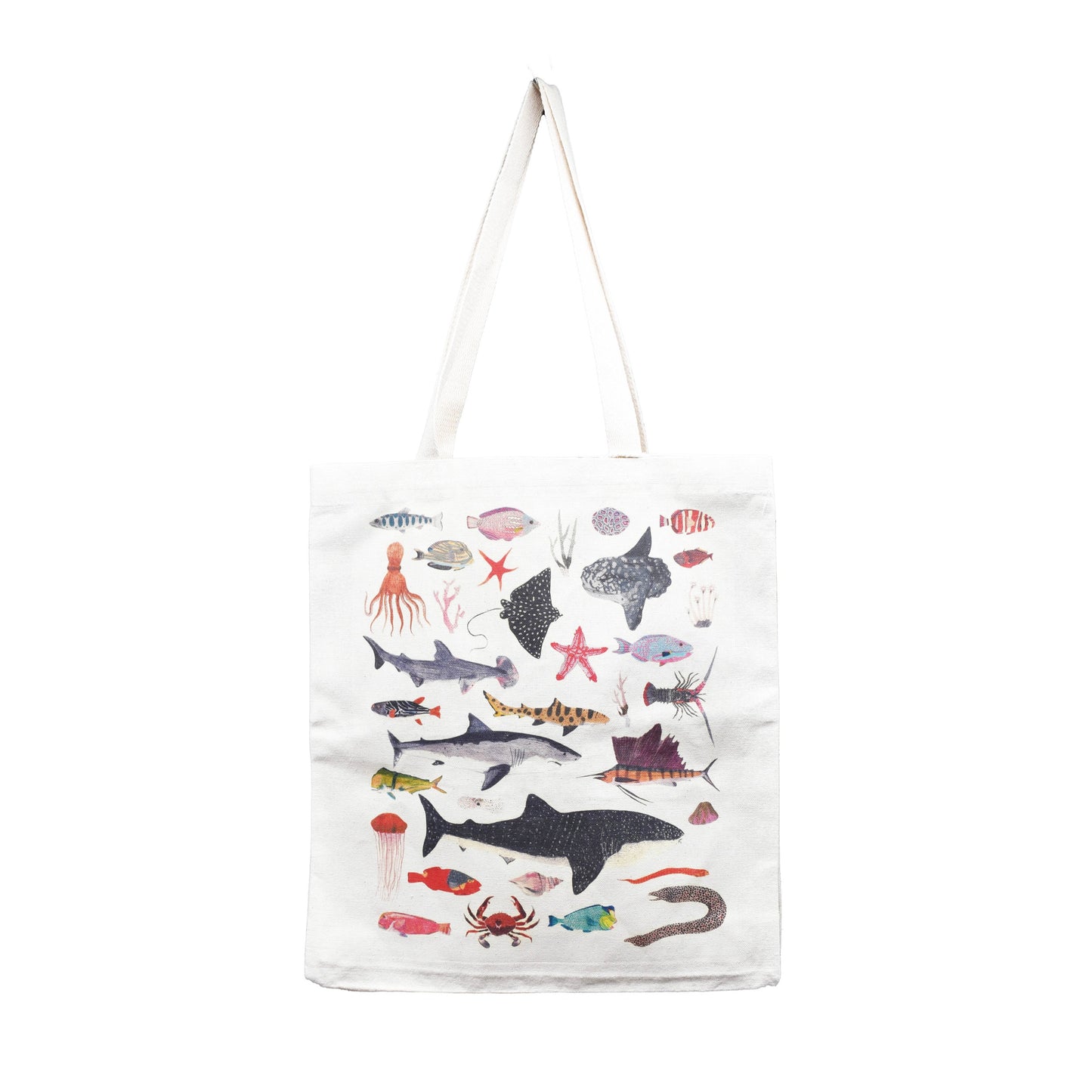 Sealife Canvas Tote Bag