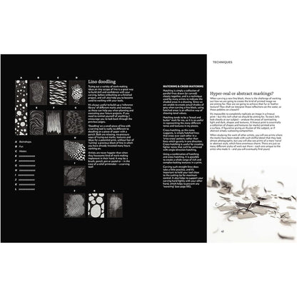 Nature Imprinted - Linocut Printing Book
