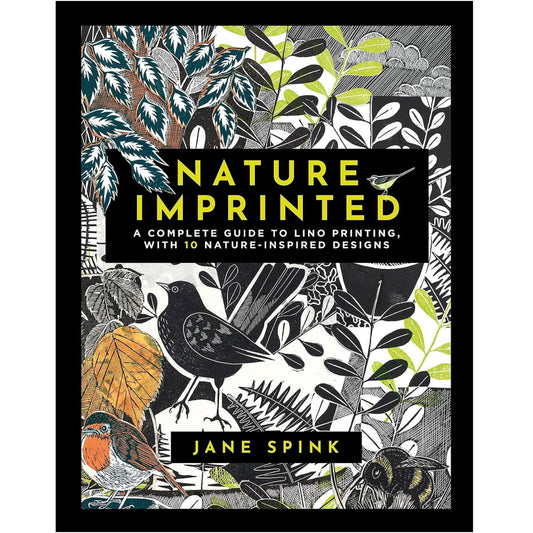 Nature Imprinted - Linocut Printing Book