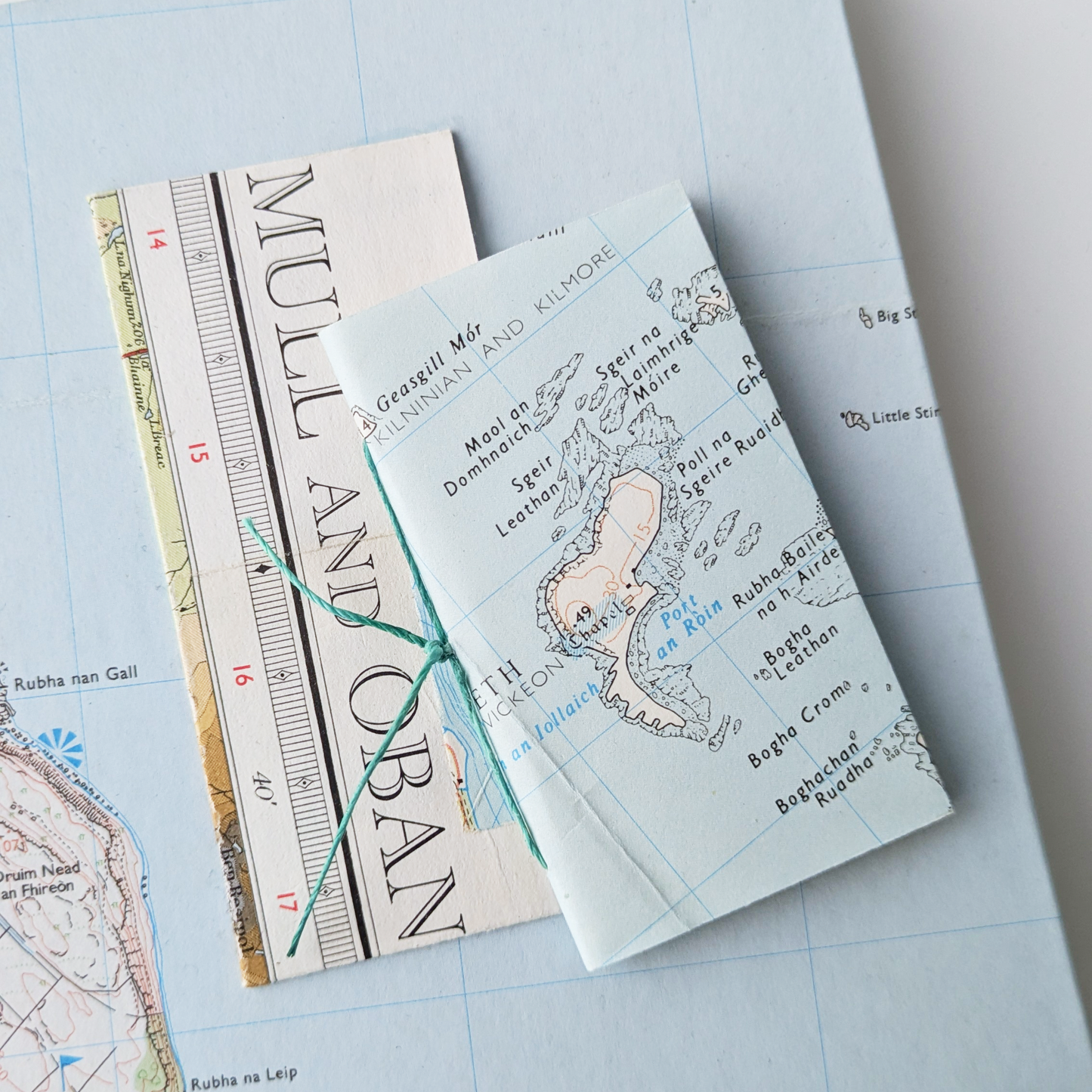 A5 Map Covered Notebook