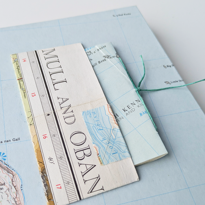 A5 Map Covered Notebook