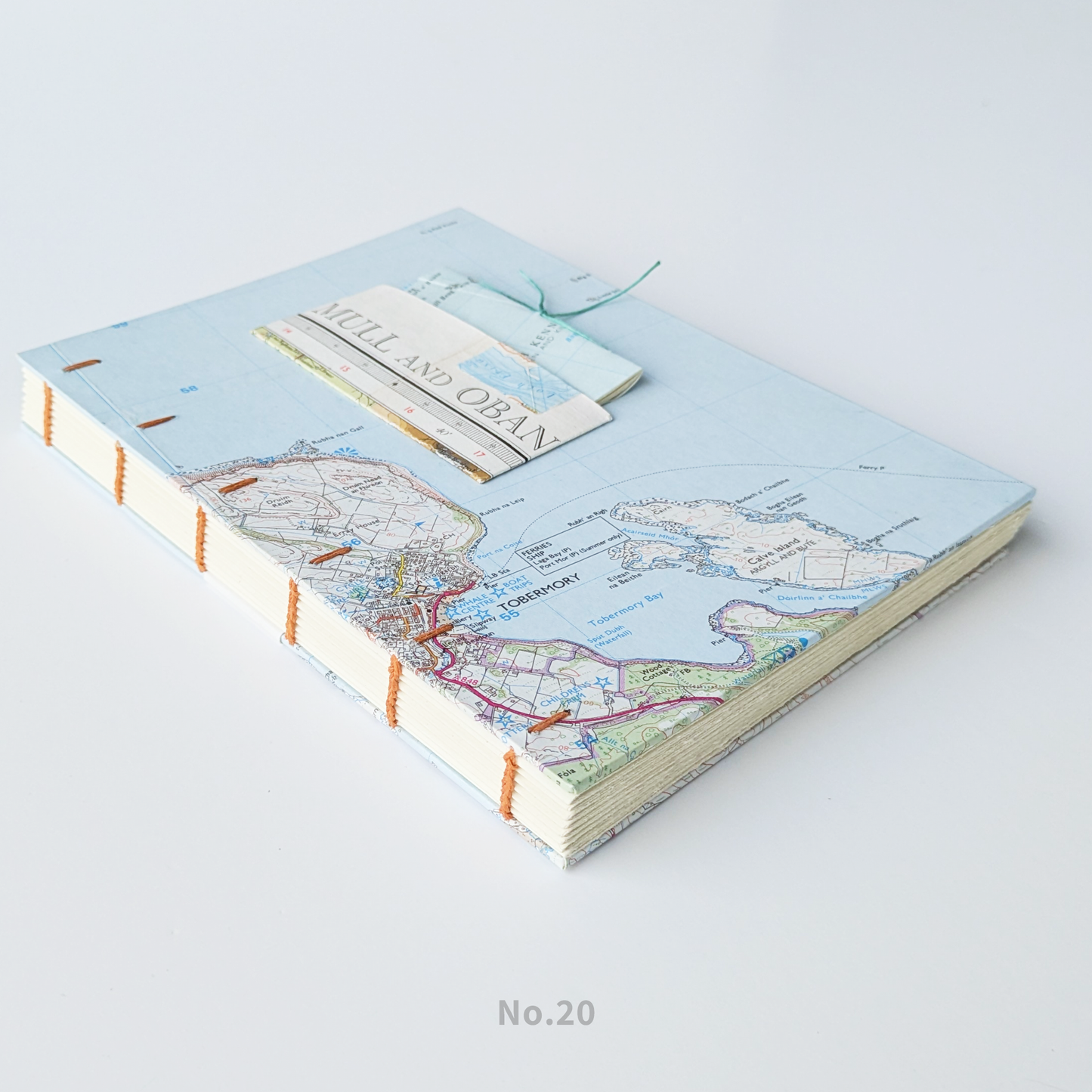 A5 Map Covered Notebook