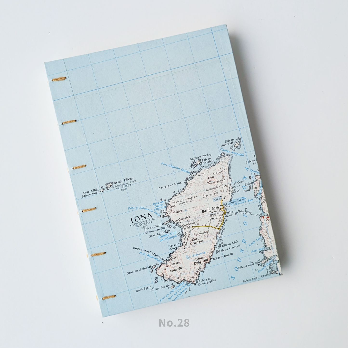 A5 Map Covered Notebook