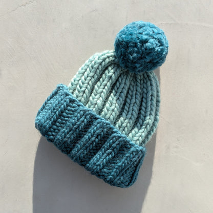 Chunky Knit Bobble Hat