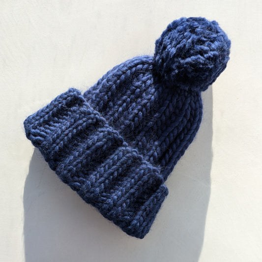 Chunky Knit Bobble Hat