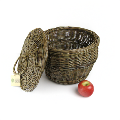 Small Storage Basket with Lid