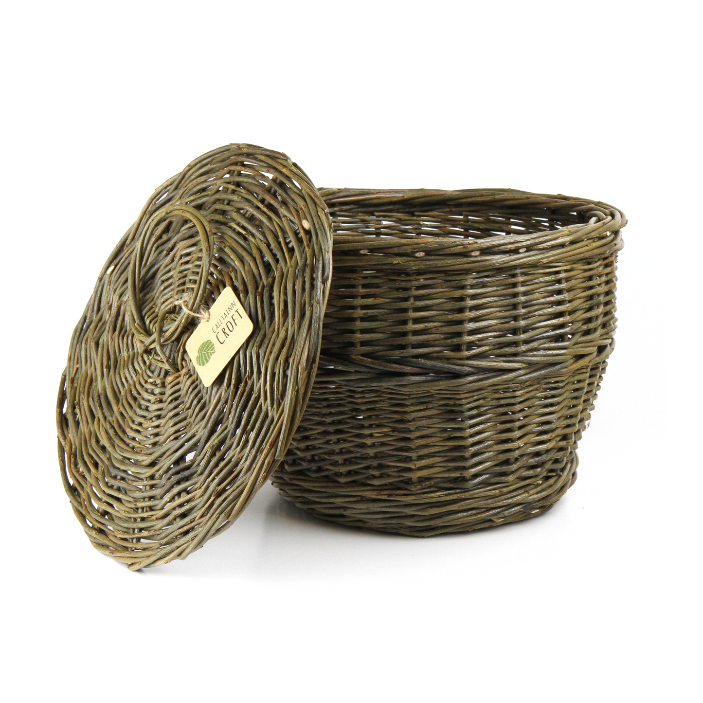 Small Storage Basket with Lid