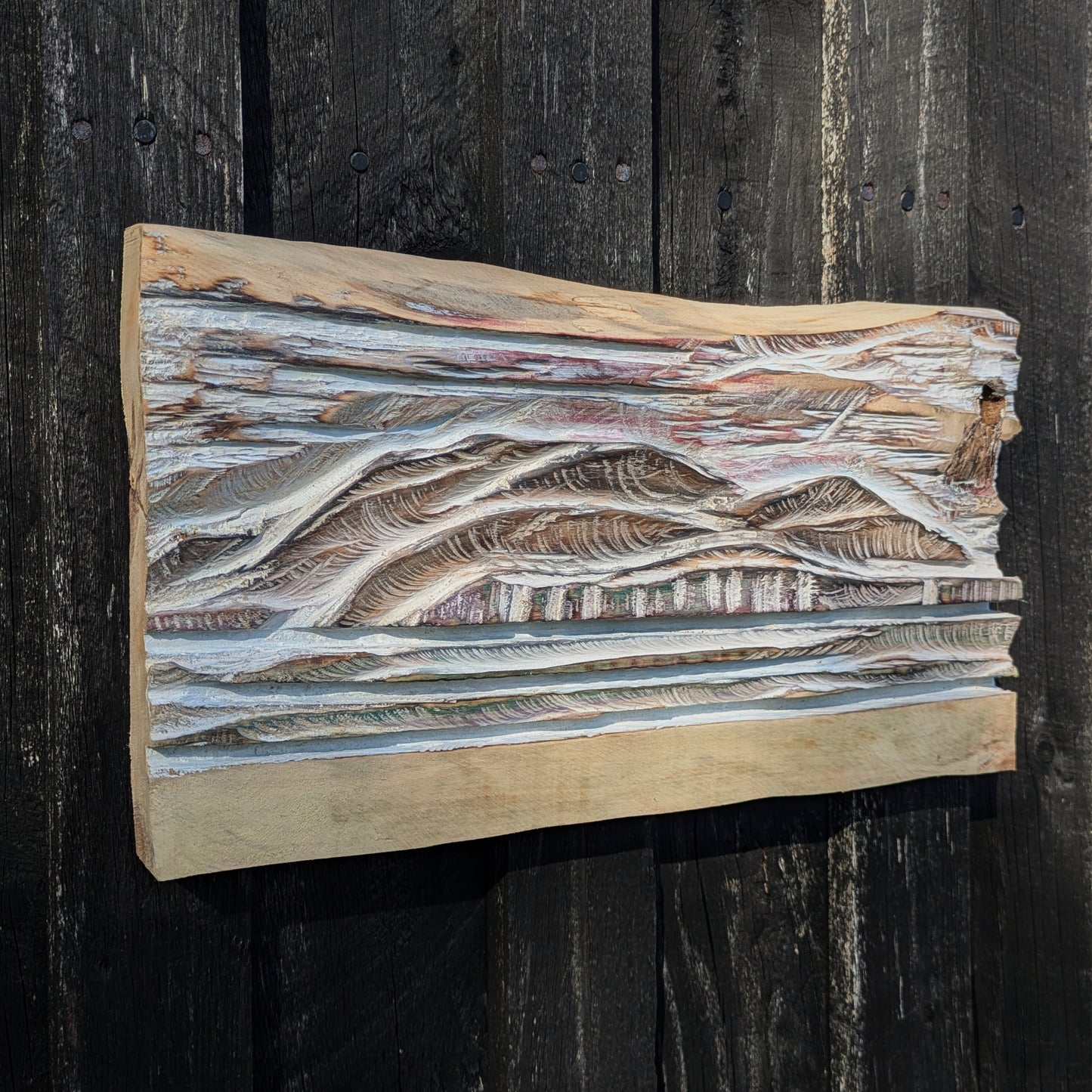 Islands - Wood Carving by Lisa McKenna