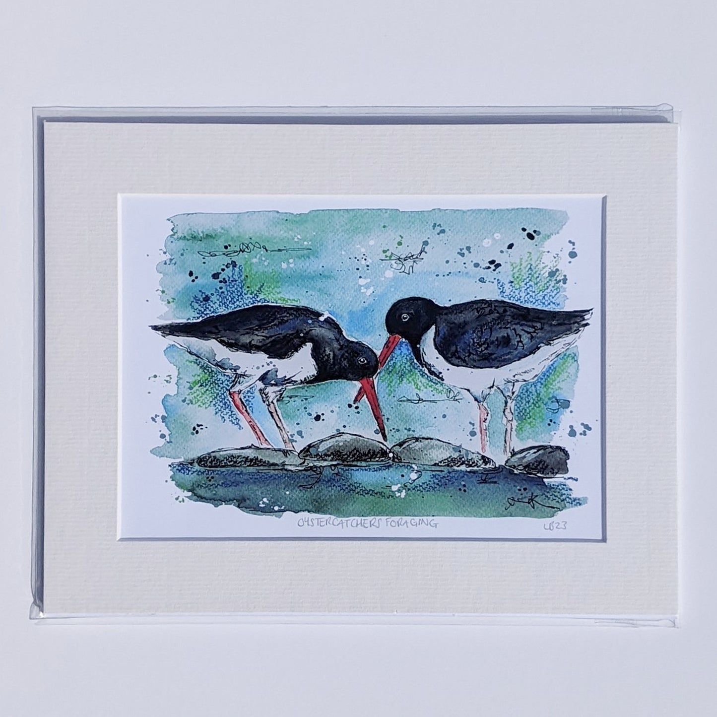 Oystercatcher Pair - Print