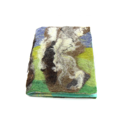 Large Notebook - Wool Felt Cover