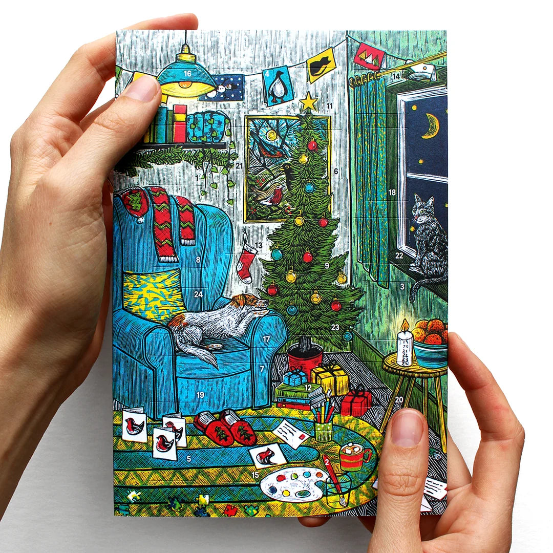 Advent Calendar Greetings Card 2026