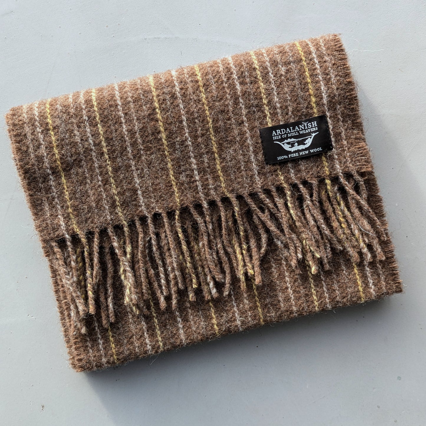 Moorit Ribbed Scarf - Ardalanish