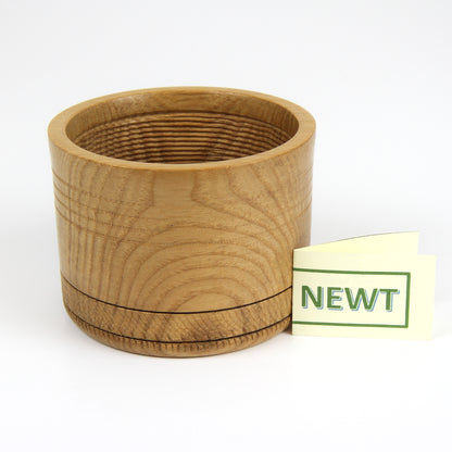 Elm Pot with Carved Textured Detail