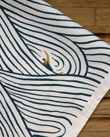 Swimming Tea Towel