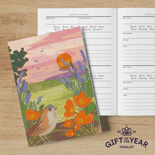 Gardening Log Book - Summer Haze