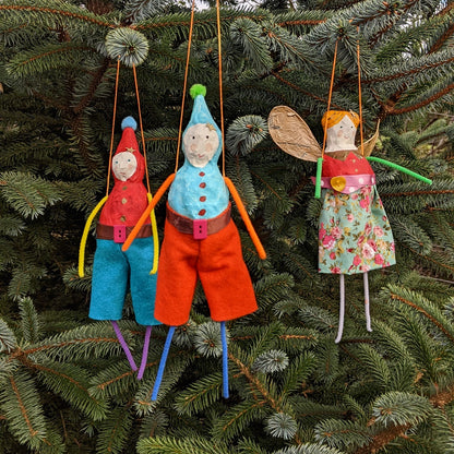 Fairy and Elf - Hanging Decorations