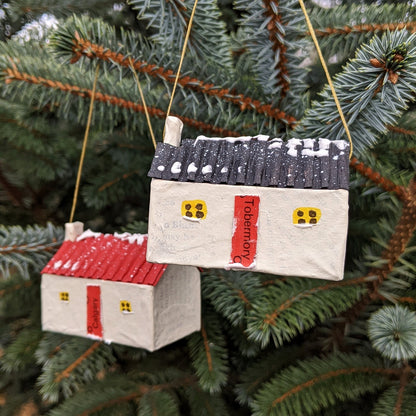 Snowy House - Hanging Decoration