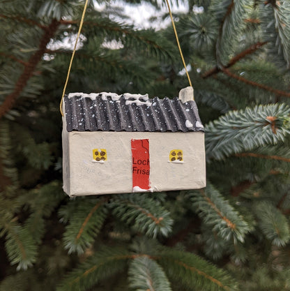 Snowy House - Hanging Decoration