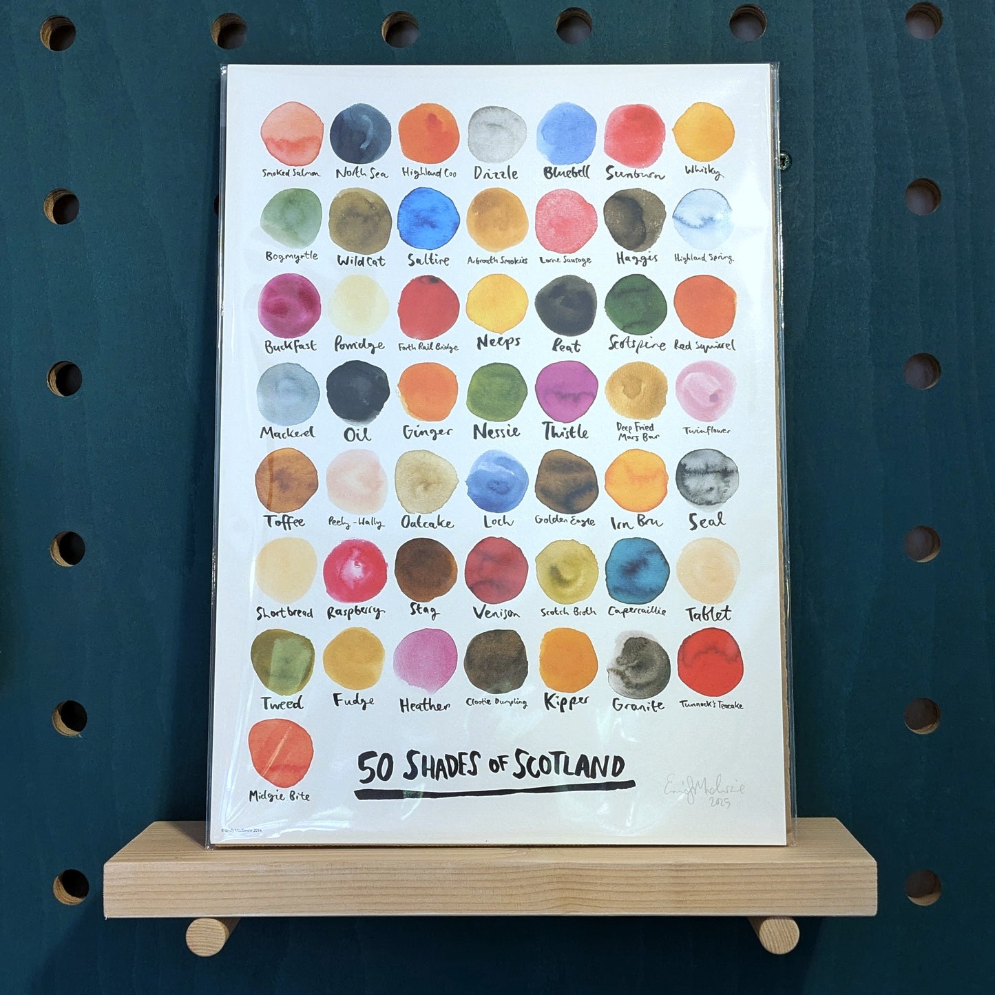 50 Shades of Scotland - A3 Print
