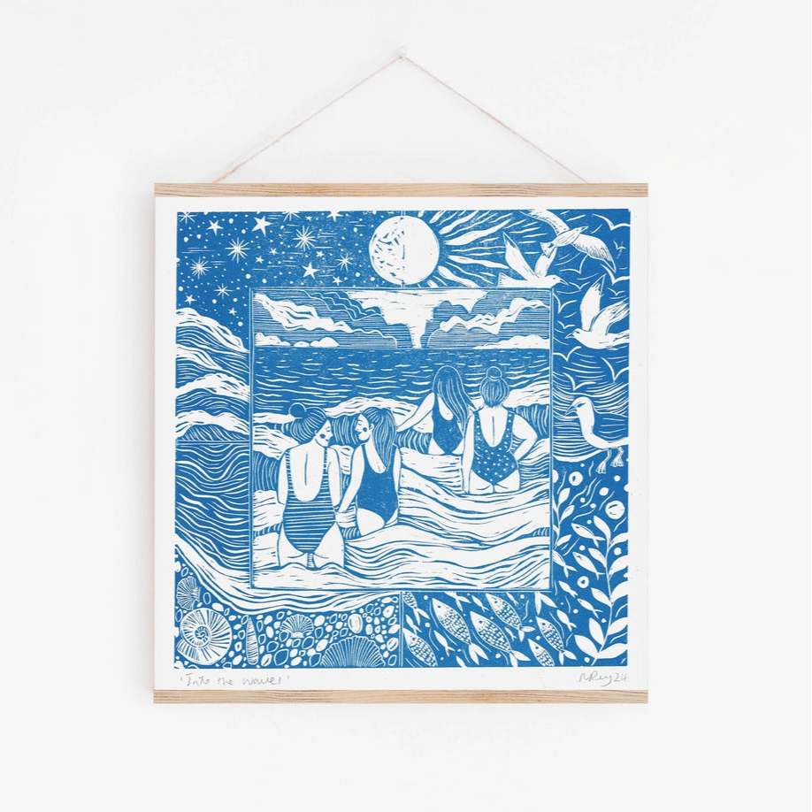 Into the Waves - Risoprint