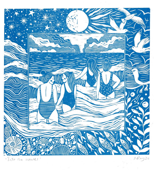 Into the Waves - Risoprint